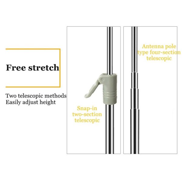 Photography Backdrop Stand Camera Photo Background Props, Style: T-type 4-section 95cm - Image 4