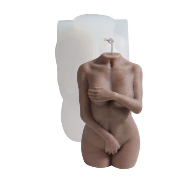 DIY Handmade Scented Candle Body Silicone Mold (Shylore Girl)