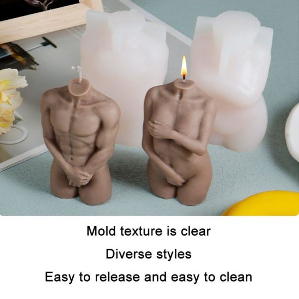 DIY Handmade Scented Candle Body Silicone Mold (Shylore Girl) - Image 4