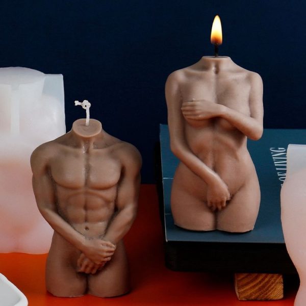 DIY Handmade Scented Candle Body Silicone Mold (Shylore Girl) - Image 6