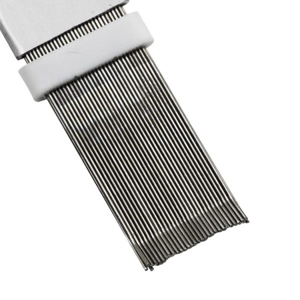 Air Conditioner Fin Cleaning Tool Coil Comb Folding Brush - Image 5