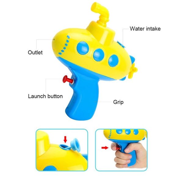 3 PCS Cartoon Shape Children Water Spray Toys, Spec: Duck - Image 3