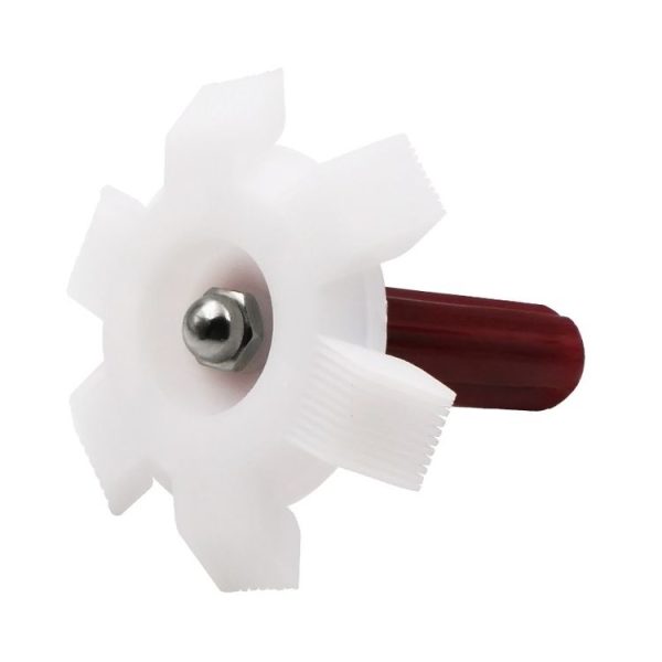 2 PCS Air Conditioner Blade Condenser Cleaning Fin Comb Brush (White)