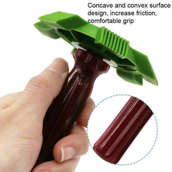 2 PCS Air Conditioner Blade Condenser Cleaning Fin Comb Brush (White) - Image 4