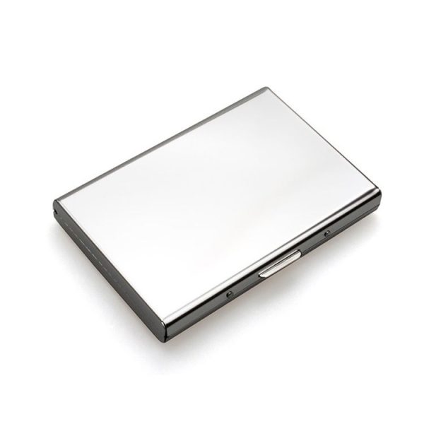 Metal Security Anti-degaussing Bank Credit Card Box (Stainless Steel) - Image 2