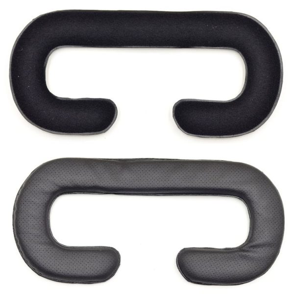 2 PCS PU Leather Face Foam Eye Mask Cover For HTC VIVE Headset VR (Thin 1.5cm)