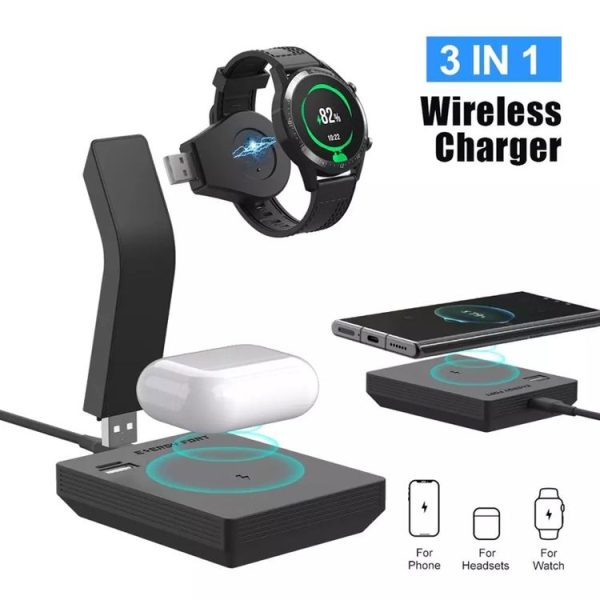 Huawei Watch3 / Watch3 Pro / GT2 / GT2 Pro Earphone Phone Wireless Charger - Image 6