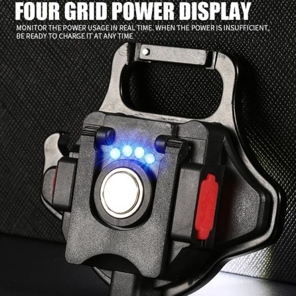 E-SMARTER W5133 Mini Keychain Strong Light Portable Flashlight, Specification: Black+Tripod - Image 5