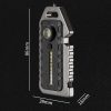 E-SMARTER W5136 Mini Keychain Strong Light Portable Flashlight (Tarnish) - Image 3