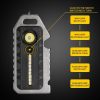 E-SMARTER W5136 Mini Keychain Strong Light Portable Flashlight (Tarnish) - Image 4