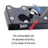 Adjustable Depth Woodworking Chamfering Planer, Specification: Double Sharp Head - Image 4