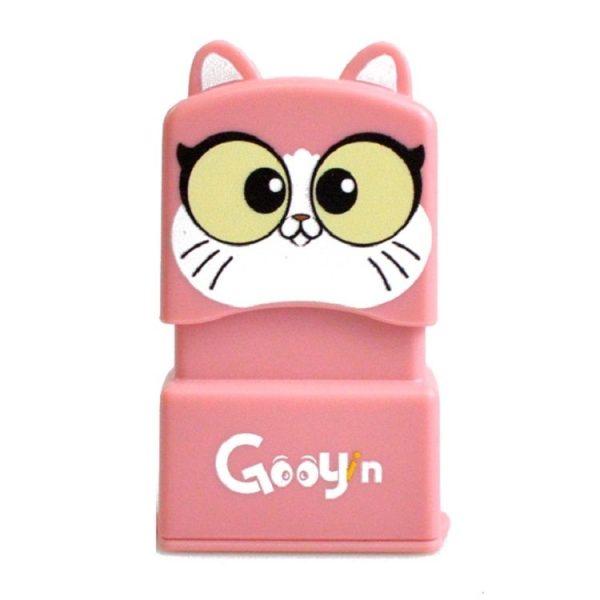 Clothing Seal For Children Kindergarten Student Name Photosensitive Seal (Pink) - Image 2