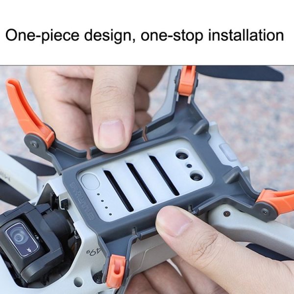 Sunnylife LG380 Heightening Spider Tripod Folding Drop Protection Bracket For DJI Mini 2 / SE (Grey) - Image 4