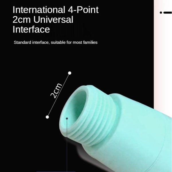 Pressurized Shower Head Four-speed Handheld Shower Set, Style: Electroplating White Filter - Image 5