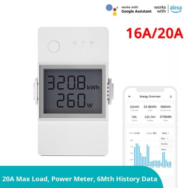 Sonoff POW Elite Intelligent Electricity Statistics Current Power Metering Switch 16A - Image 2