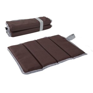 2 PCS Outdoor Waterproof and Moisture-proof Foldable Picnic Cushion (Coffee)