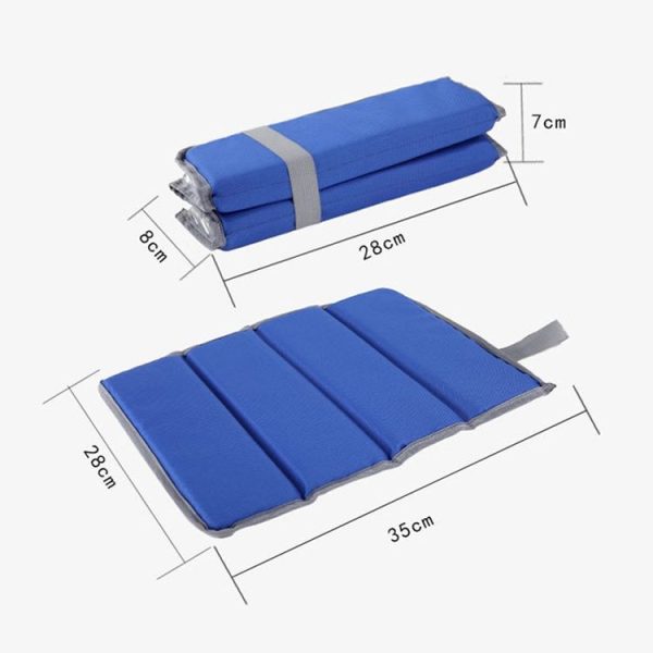 2 PCS Outdoor Waterproof and Moisture-proof Foldable Picnic Cushion (Coffee) - Image 3