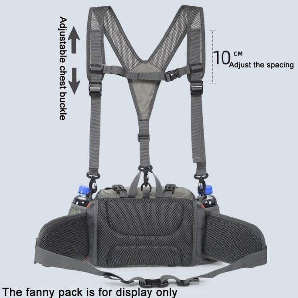 BP-VISION Outdoor Sports Backpack Shoulder Strap, Color: With Chest Buckle - Image 3