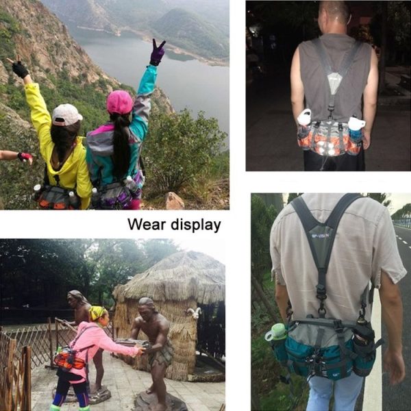 BP-VISION Outdoor Sports Backpack Shoulder Strap, Color: With Chest Buckle - Image 6
