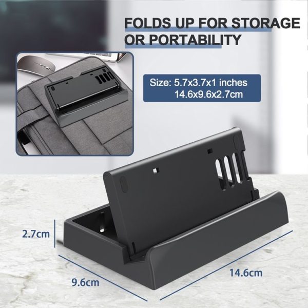 JYS JYS-SD002 Adjustable Base Bracket Portable Non-slip with Cooling Hole For Steam Deck / Switch - Image 3