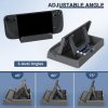 JYS JYS-SD002 Adjustable Base Bracket Portable Non-slip with Cooling Hole For Steam Deck / Switch - Image 4