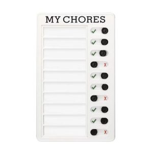 Wall Hanging Checklist Memo Boards Adjustable Checklist Board, Style: Blank Paper Card