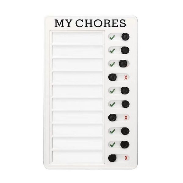 Wall Hanging Checklist Memo Boards Adjustable Checklist Board, Style: Blank Paper Card