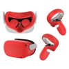 VR Glasses Lens Shell Handle Protective Case For Oculus Quest 2 (Red)