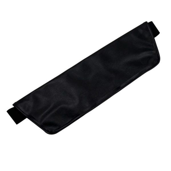 Hip Thrust Belt Glute Bridge Pad Dumbbells Butt Workout (Leather Black)
