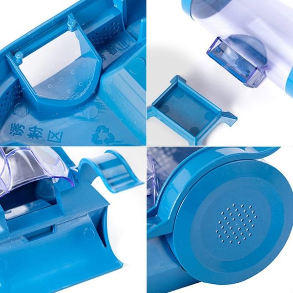Cockroaches Capture Device Non-Toxic Campaign Catcher Kitchen Toilet Cockroach House (Blue) - Image 3