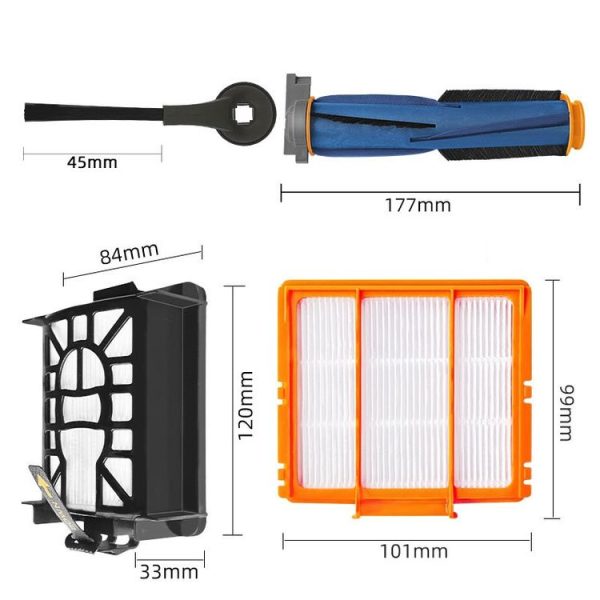 Shark AI AV2501AE / AV2502AE Robot Vacuum Accessories Orange Filter - Image 3