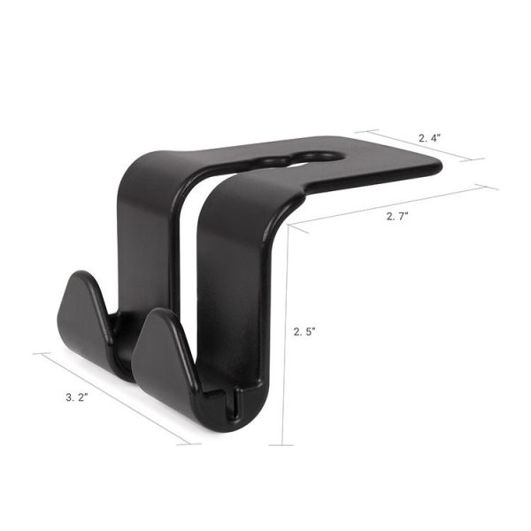 Multifunctional Car Seat Hook Lock Type Mobile Phone Holder - Image 2