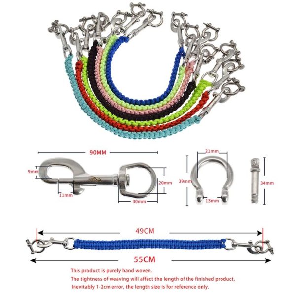 KEEP DIVING RP-D01 Diving Camera Tray Handle Rope Lanyard Strap, Color: Red - Image 4