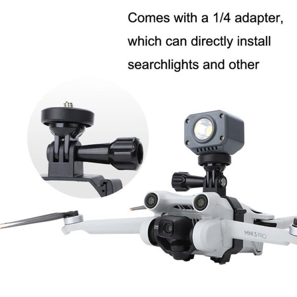 Sunnylife MM3-GZ459 For DJI Mini 3 Pro GoPro10 Action Camera Mount Hanging Load+Searchlight set - Image 4