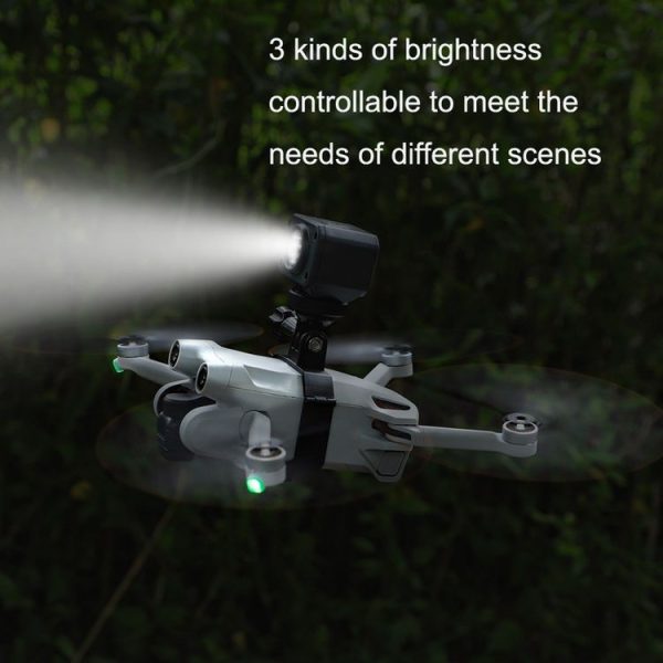 Sunnylife MM3-GZ459 For DJI Mini 3 Pro GoPro10 Action Camera Mount Hanging Load+Searchlight set - Image 6