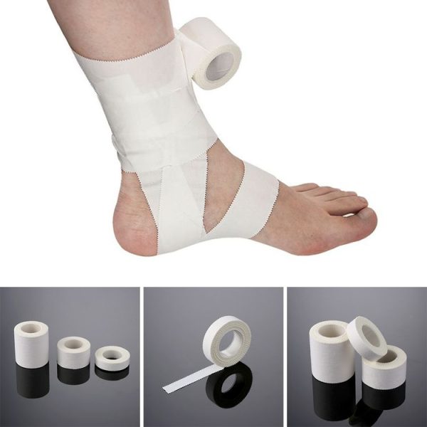 Sports Tape Hand and Foot Protection Fixation Bandage, Size: 25mm x 9.1m (White) - Image 2