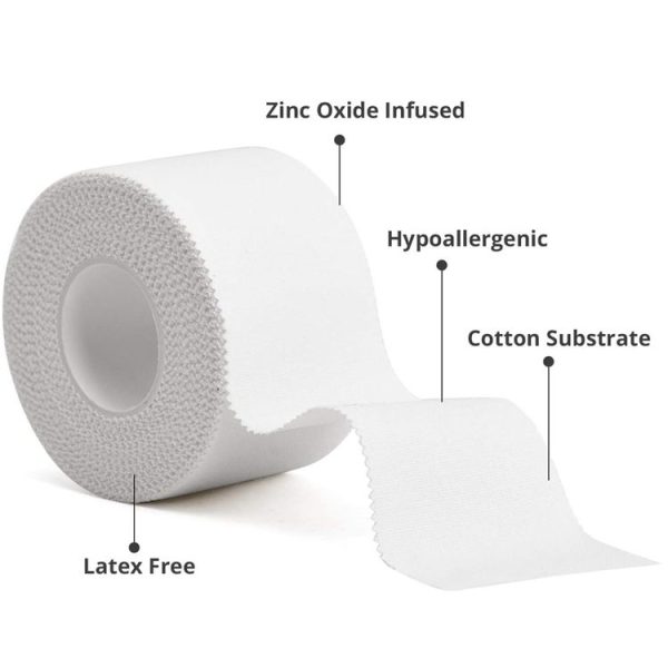 Sports Tape Hand and Foot Protection Fixation Bandage, Size: 25mm x 9.1m (White) - Image 3