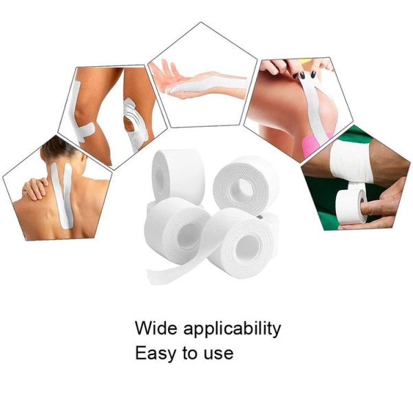 Sports Tape Hand and Foot Protection Fixation Bandage, Size: 25mm x 9.1m (White) - Image 5