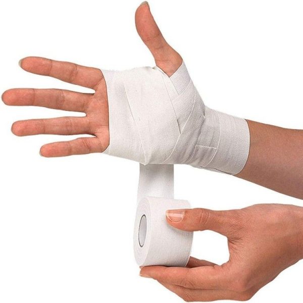 Sports Tape Hand and Foot Protection Fixation Bandage, Size: 25mm x 9.1m (White) - Image 6