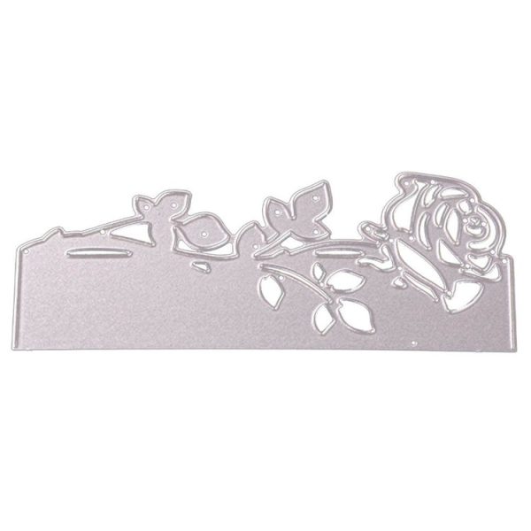 Rose Lace Cutting Knife Mold Metal Embossing DIY Knife Mold - Image 2