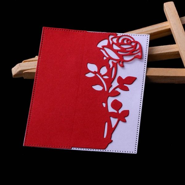 Rose Lace Cutting Knife Mold Metal Embossing DIY Knife Mold - Image 3
