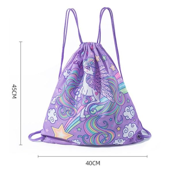 Swimming Bag Dry and Wet Separation Storage Bag Waterproof Beach Backpack, Color: Ferry Dinosaur - Image 6