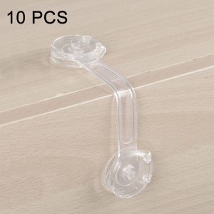 10 PCS / Pack Children Drawer Anti-opening Cabinet Door Refrigerator Safety Lock
