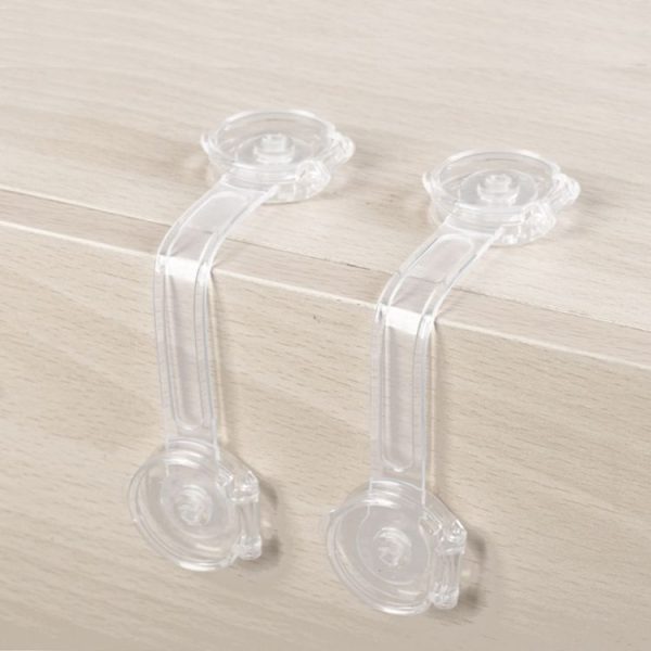 10 PCS / Pack Children Drawer Anti-opening Cabinet Door Refrigerator Safety Lock - Image 5