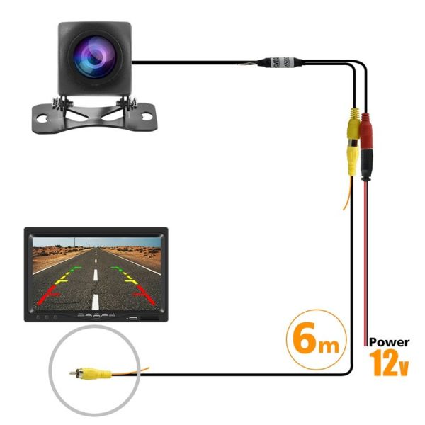 A17S AHD HD Night Vision Car CVBS Conversion After Viewing Camera - Image 4