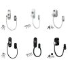 Children High-rise Anti-fall Safety Lock Window Push Limiter, Color: White - Image 2