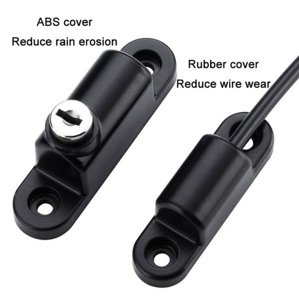 Children High-rise Anti-fall Safety Lock Window Push Limiter, Color: Black (Special Thick) - Image 3