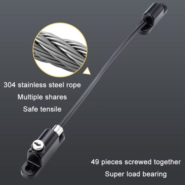 Children High-rise Anti-fall Safety Lock Window Push Limiter, Color: Black (Special Thick) - Image 4