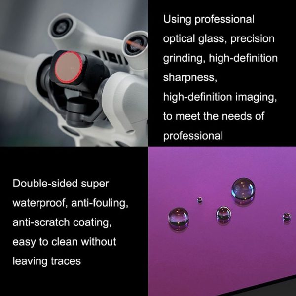 UV PGYTECH Filter Protecting Lens And Sensor For DJI Mini 3 Pro - Image 3