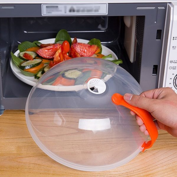 Microwave Oil-proof High Temperature Heating Cover Food Fresh-keeping Cover (26x10cm) - Image 2